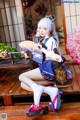 Cosplay 桜桃喵 神里绫华 Ayaka Kamisato